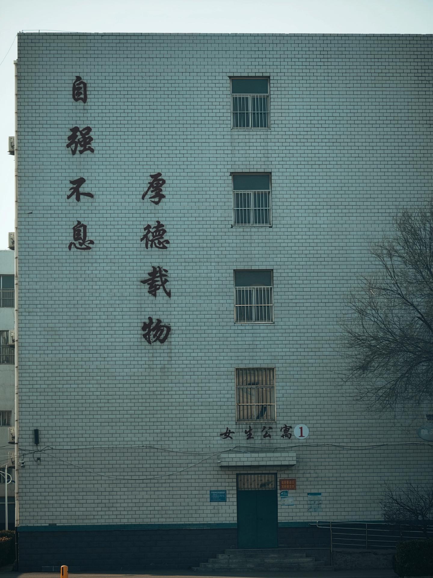 厚德载物 自强不息公寓文化墙